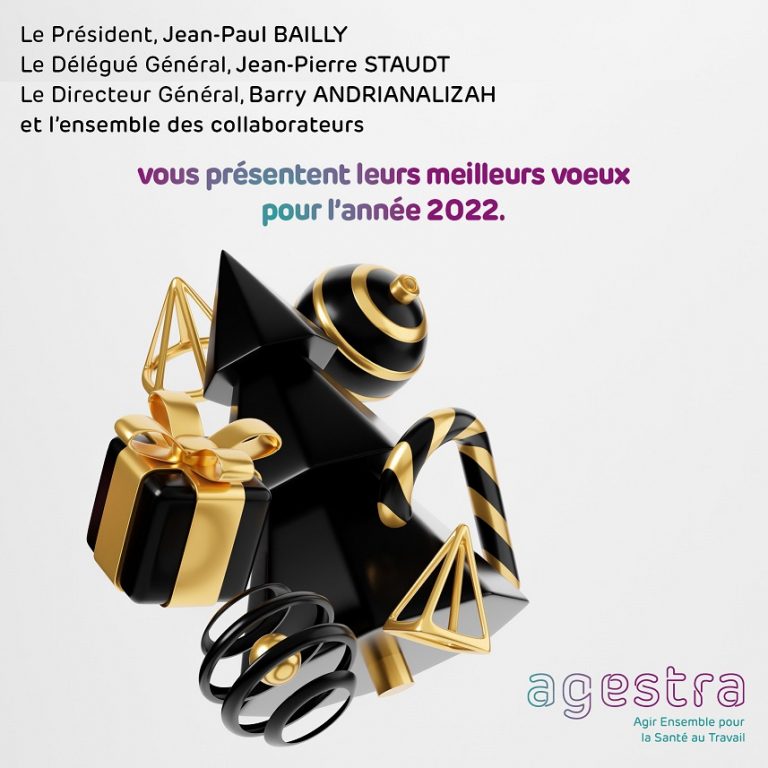 AGESTRA vous adresse ses meilleurs vœux