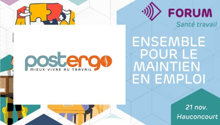 Forum du 21/11 : Maintien en emploi : POSTERGO