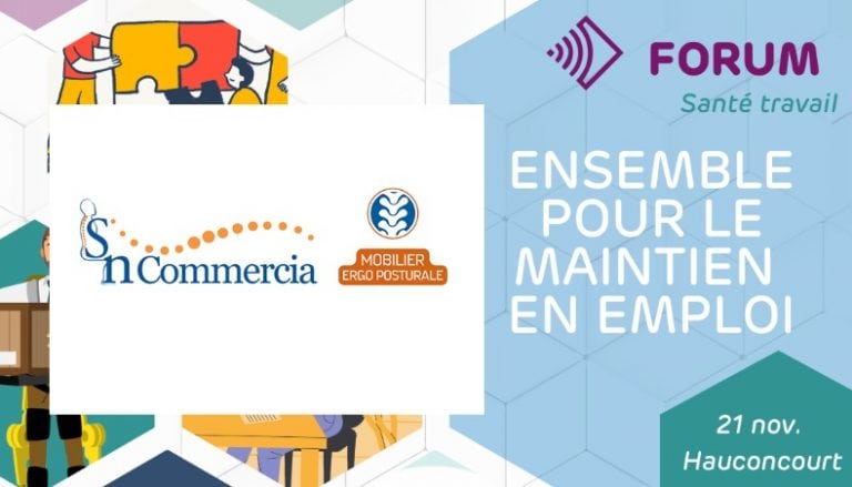 Forum du 21/11 : Maintien en emploi : MOBILIER ERGO POSTURAL