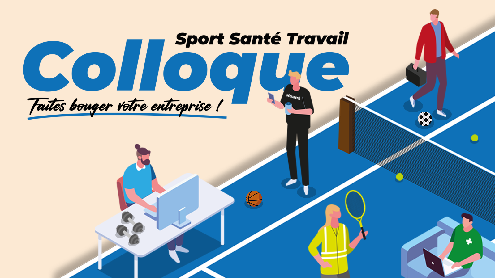 18 juin à Tomblaine - Colloque « Sport Santé Travail : faites bouger votre entreprise ! »