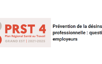 Questionnaire à remplir : prévention de la désinsertion professionnelle