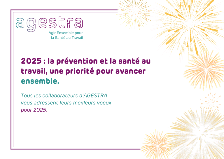 L’équipe d’AGESTRA vous adresse ses meilleurs vœux pour 2025
