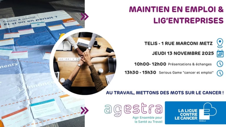 Le maintien en emploi & Lig’entreprises : entre échanges & serious game, des solutions pour vous accompagner