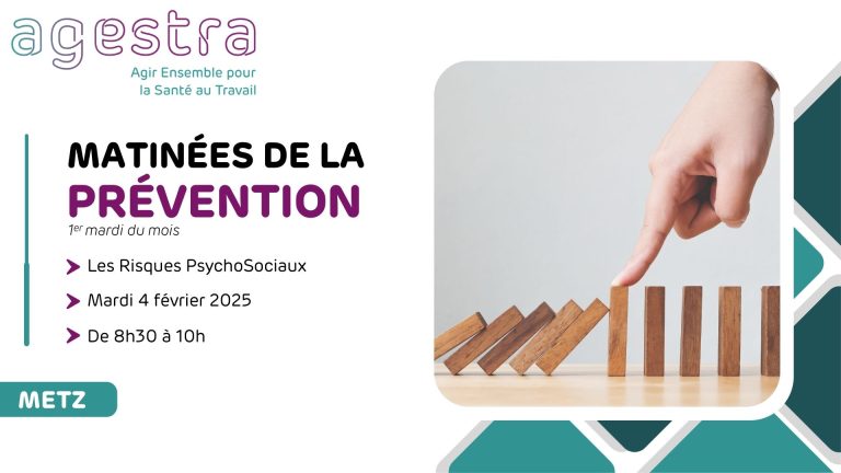 A Metz – Les matinées de la prévention : Les RPS