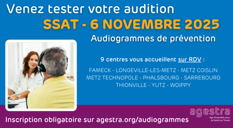 Tests auditifs de prévention : Semaine de la santé auditive au travail