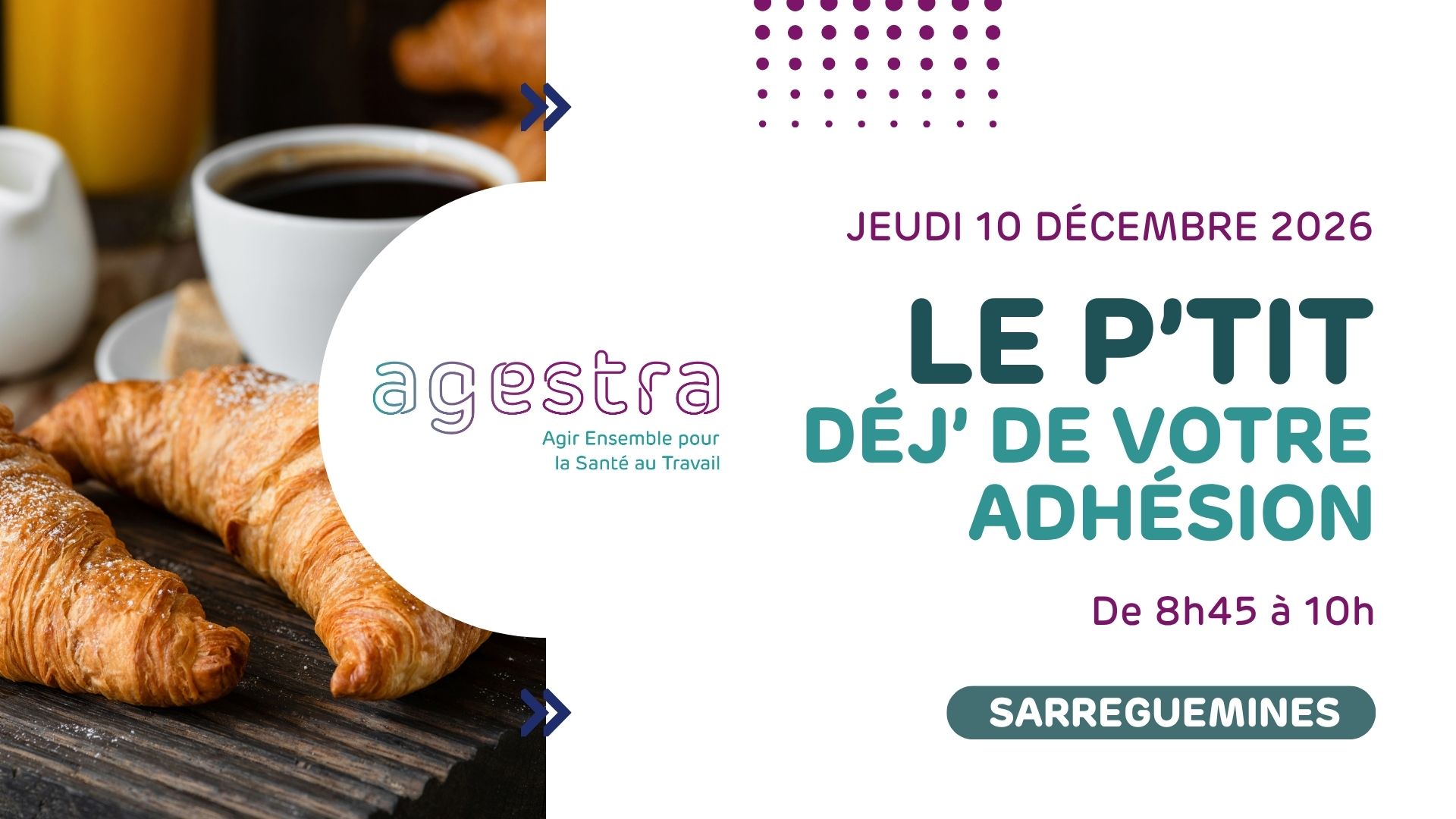 A Sarreguemines - Le P'tit déj' de votre adhésion : quels services pour votre cotisation ?